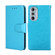 Motorola Edge+ 2022/Edge 30 Pro Crystal Texture Leather Phone Case - Sky Blue