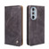 Motorola Edge+ 2022/Edge 30 Pro Non-Magnetic Retro Texture Horizontal Flip Leather Phone Case - Grey