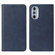 Motorola Edge+ 5G UW 2022/Edge 30 Pro Magnetic Closure Leather Phone Case - Blue