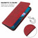 Motorola Edge+ 5G UW 2022/Edge 30 Pro Magnetic Closure Leather Phone Case - Red