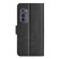 Motorola Moto Edge 2022 Dual-side Magnetic Buckle Horizontal Flip Leather Phone Case - Black