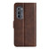 Motorola Moto Edge 2022 Dual-side Magnetic Buckle Horizontal Flip Leather Phone Case - Brown