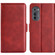 Motorola Moto Edge 2022 Dual-side Magnetic Buckle Horizontal Flip Leather Phone Case - Red