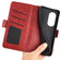 Motorola Moto Edge 2022 Dual-side Magnetic Buckle Horizontal Flip Leather Phone Case - Red