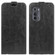 Motorola Moto Edge 2022 R64 Texture Single Vertical Flip Leather Phone Case - Black