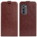 Motorola Moto Edge 2022 R64 Texture Single Vertical Flip Leather Phone Case - Brown