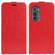 Motorola Moto Edge 2022 R64 Texture Single Vertical Flip Leather Phone Case - Red