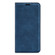 Motorola Moto Edge 2022 Retro-skin Magnetic Suction Leather Phone Case - Dark Blue