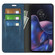 Motorola Moto Edge 2022 Retro-skin Magnetic Suction Leather Phone Case - Dark Blue