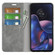 Motorola Moto Edge 2022 Retro-skin Magnetic Suction Leather Phone Case - Grey
