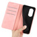 Motorola Moto Edge 2022 Retro-skin Magnetic Suction Leather Phone Case - Pink