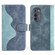 Motorola Moto Edge 2022 Stitching Horizontal Flip Leather Phone Case - Blue