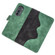 Motorola Moto Edge 2022 Stitching Horizontal Flip Leather Phone Case - Green