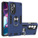 Motorola Moto Edge 30 Pro/Edge X30 2022 2 in 1 Armour Series PC + TPU Protective Phone Case - Blue