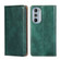 Motorola Moto Edge+ 2022 / Edge 30 Pro Pure Color Magnetic Leather Phone Case - Green