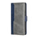 Motorola Moto Edge+ 2022/Edge 30 Pro Contrast Color Side Buckle Leather Phone Case - Blue + Grey