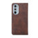 Motorola Moto Edge+ 2022/Edge 30 Pro Skin Feel Magnetic Horizontal Flip Leather Phone Case - Dark Brown