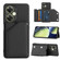 OnePlus Nord CE 3 / CE 3 Lite Skin Feel PU + TPU + PC Card Slots Phone Case - Black
