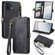 OnePlus 10 Pro 5G Geometric Zipper Wallet Side Buckle Leather Phone Case - Black