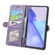 OnePlus Nord N100 Geometric Zipper Wallet Side Buckle Leather Phone Case - Purple