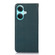 OnePlus Nord CE3 5G KHAZNEH Nappa Top Layer Cowhide Leather Phone Case - Green