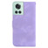 OnePlus 10R/Ace 7-shaped Embossed Leather Phone Case - Purple