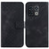 OnePlus 10 Pro 5G 7-shaped Embossed Leather Phone Case - Black