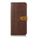 OnePlus Nord CE3 5G Stitching Thread Calf Texture Leather Phone Case - Brown