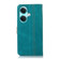 OnePlus Nord CE3 5G Stitching Thread Calf Texture Leather Phone Case - Green OnePlus Nord CE3 5G Stitching Thread Calf Texture Leather Phone Case - Green