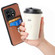 OnePlus 11 Carbon Fiber Card Wallet Ring Holder Phone Case - Brown