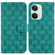 OnePlus Nord 2T Double 8-shaped Embossed Leather Phone Case - Green OnePlus Nord 2T Double 8-shaped Embossed Leather Phone Case - Green