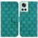 OnePlus 10 Pro 5G Double 8-shaped Embossed Leather Phone Case - Green