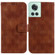 OnePlus 10 Pro 5G Double 8-shaped Embossed Leather Phone Case - Brown