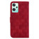 OnePlus Nord CE 2 5G Double 8-shaped Embossed Leather Phone Case - Red