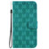 OnePlus Nord 2 5G Double 8-shaped Embossed Leather Phone Case - Green