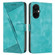 OnePlus Nord CE3 / CE 3 Lite Dream Triangle Leather Phone Case with Lanyard - Green
