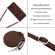 OnePlus Nord 2T 5G Dream Triangle Leather Phone Case with Lanyard - Brown