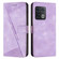 OnePlus 10 Pro 5G Dream Triangle Leather Phone Case with Lanyard - Purple