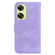 OnePlus Nord CE 3 Lite/Nord N30 7-shaped Embossed Leather Phone Case - Purple