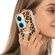 OnePlus Nord CE 3 Lite / Nord N30 Electroplating Dual-side IMD Phone Case with Ring Holder - Leopard Print