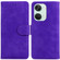 OnePlus Nord 3 Skin Feel Pure Color Flip Leather Phone Case - Purple OnePlus Nord 3 Skin Feel Pure Color Flip Leather Phone Case - Purple