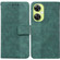 OnePlus Nord CE 3 Lite/Nord N30 Geometric Embossed Leather Phone Case - Green