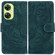 OnePlus Nord CE 3 Lite/Nord N30 Tiger Embossing Pattern Flip Leather Phone Case - Green