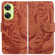 OnePlus Nord CE 3 Lite/Nord N30 Tiger Embossing Pattern Flip Leather Phone Case - Brown