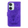 OnePlus Nord 3 Butterfly Rose Embossed Leather Phone Case - Purple OnePlus Nord 3 Butterfly Rose Embossed Leather Phone Case - Purple