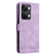 OnePlus Nord 3/Ace 2V Skin Feel Life Tree Metal Button Leather Phone Case - Purple