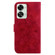 OnePlus Nord 2T Lily Embossed Leather Phone Case - Red