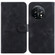 OnePlus 11 Lily Embossed Leather Phone Case - Black