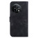 OnePlus 11 Lily Embossed Leather Phone Case - Black