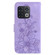 OnePlus 10 Pro 5G Lily Embossed Leather Phone Case - Purple